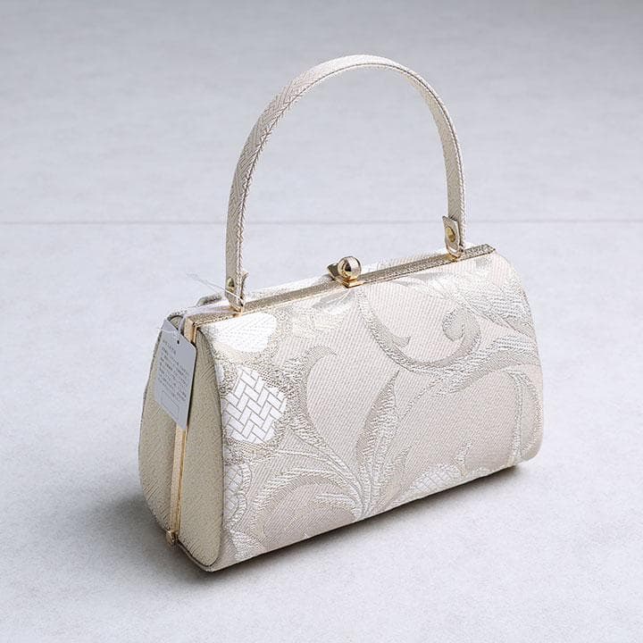 【新品】草履バッグセット　モダン花柄　くすみカラー　24.5cm 03792