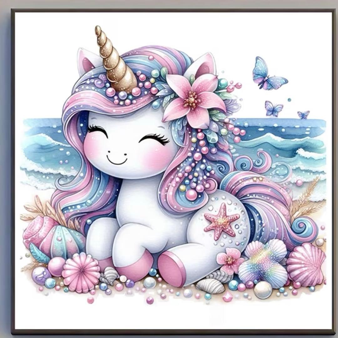 ❣️ダイヤモンドアート キット❣️4点セット ユニコーン - メルカリ