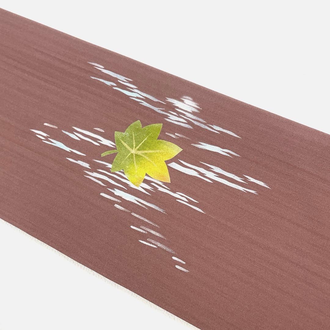 帯6536 ○高級 正絹 落款 作家物 塩瀬 名古屋仕立て 名古屋帯 - メルカリ