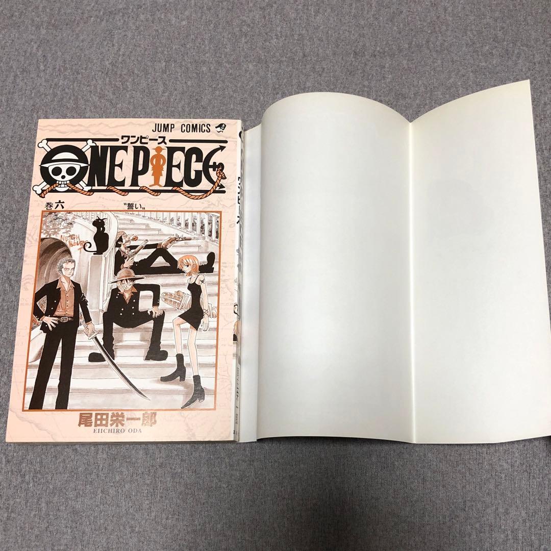 ジャンプ ワンピース ONE PIECE 6巻 初版 尾田栄一郎 - メルカリ