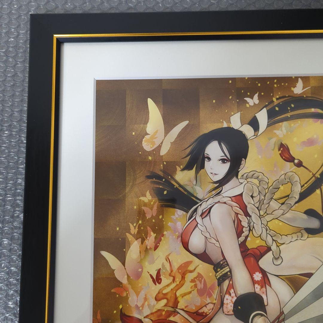 希少・美品】不知火舞 A3複製原画 KOF XV SNKオフィシャルプロダクト