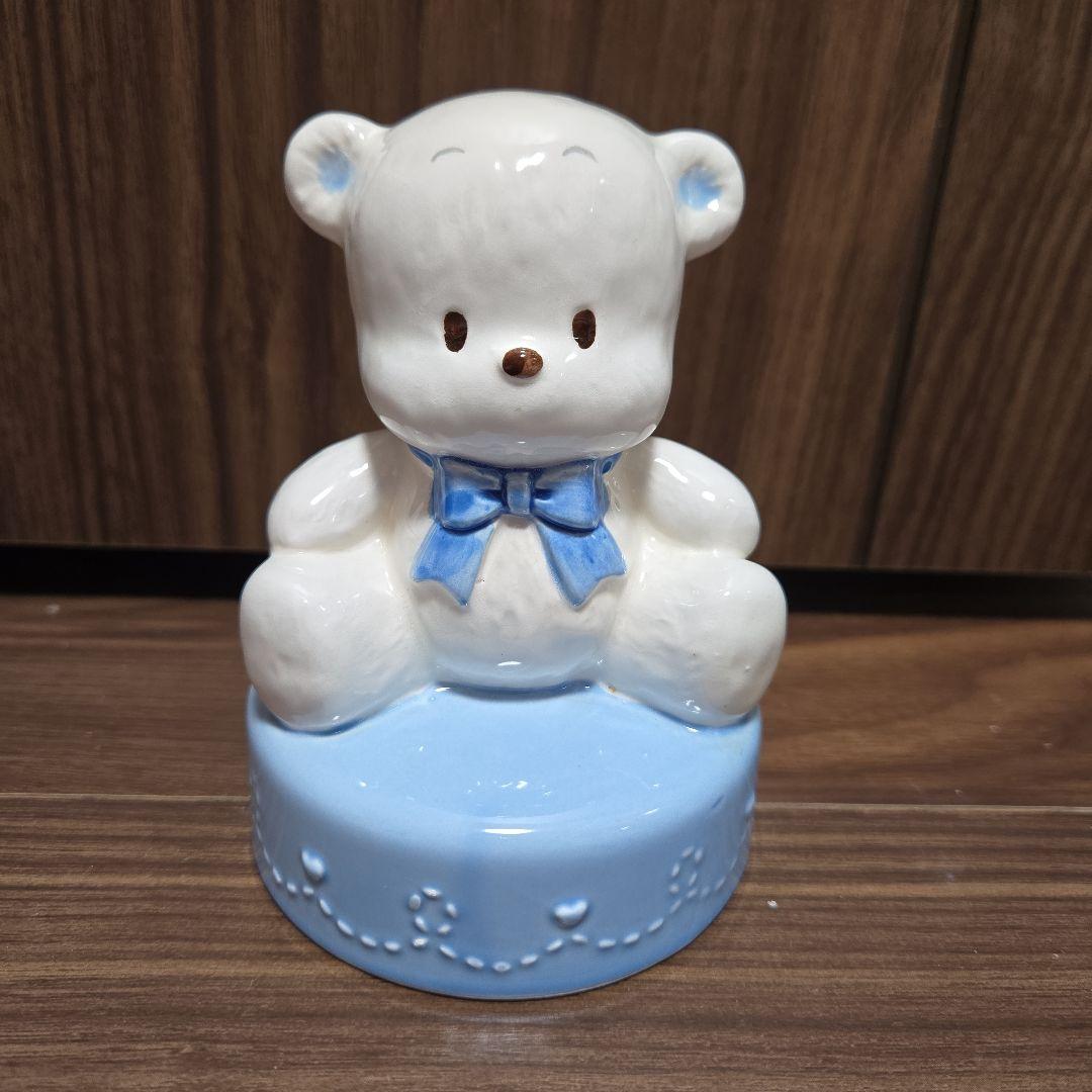 シュガークリームパフ　貯金箱 レトロ サンリオ シュガークリームパフ 貯金箱 レトロ サンリオ