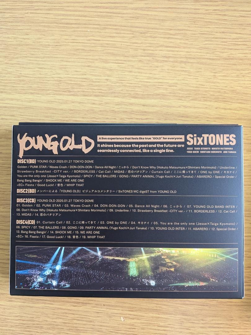 SixTONES ライブ Blu-ray 3枚セット - メルカリ