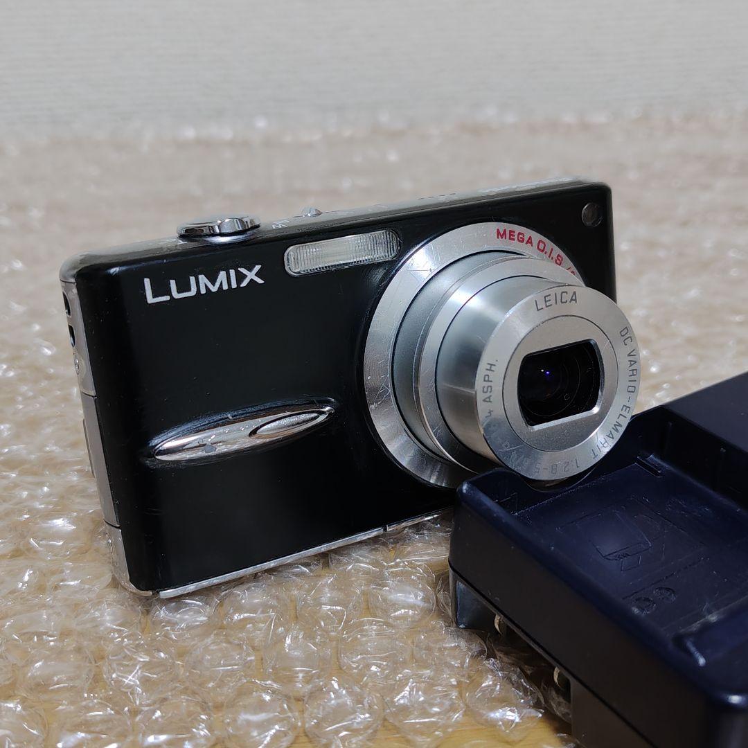 動作確認済 程度良好】パナソニック ルミックス DMC-FX30 デジカメ 黒