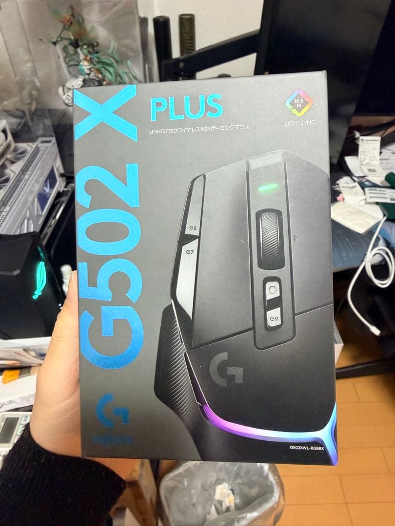 Logicool G502 X Plus ブラック ワイヤレス ゲーミングマウス G502 X PlusワイヤレスRGBゲーミングマウス | ロジクールG