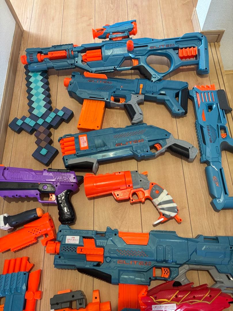 ナーフ　まとめ売り　武器セット Nerf ナーフ セット まとめ売り - メルカリ