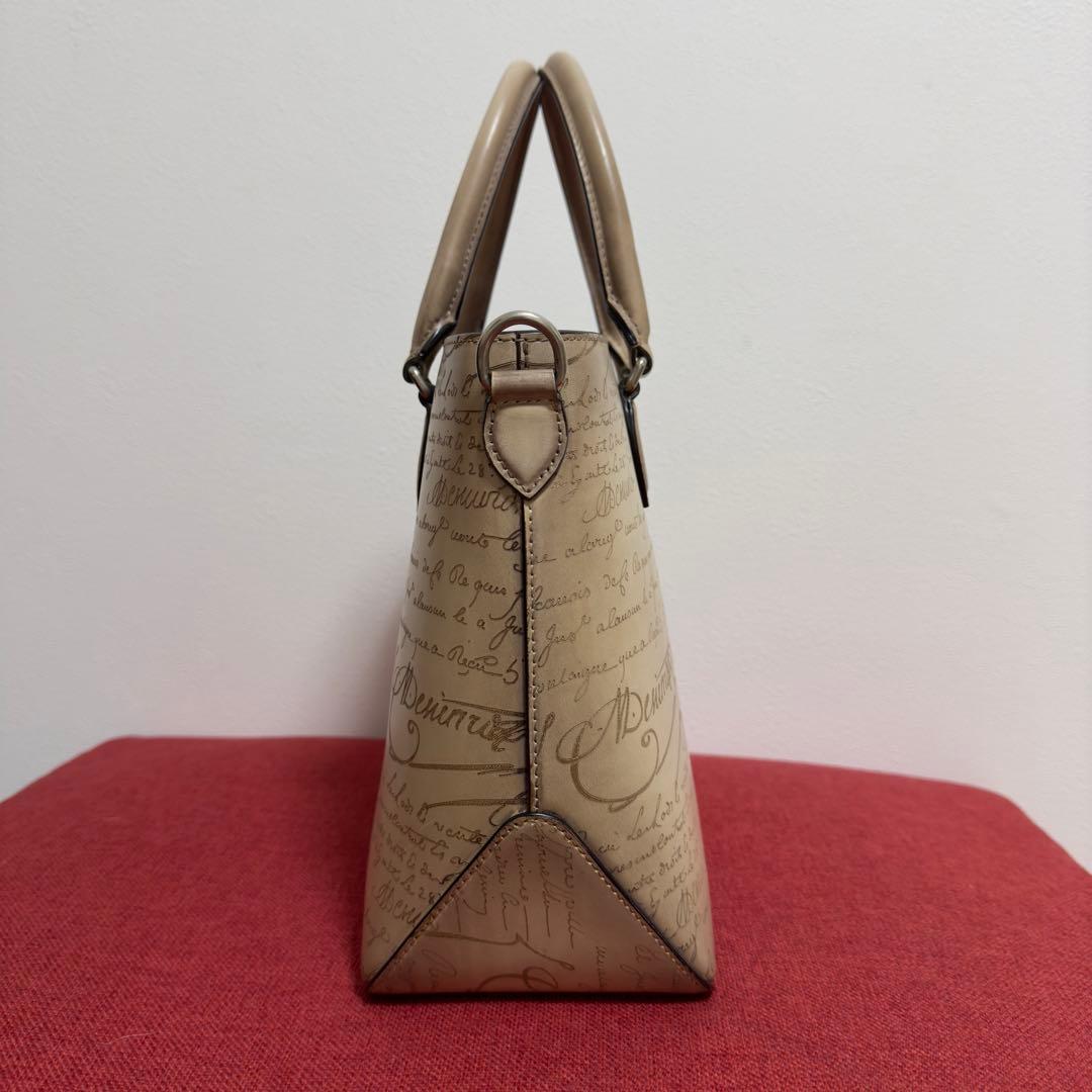 新品 62万円 ベルルッティ 限定トゥジュールXS パティーヌレザートート