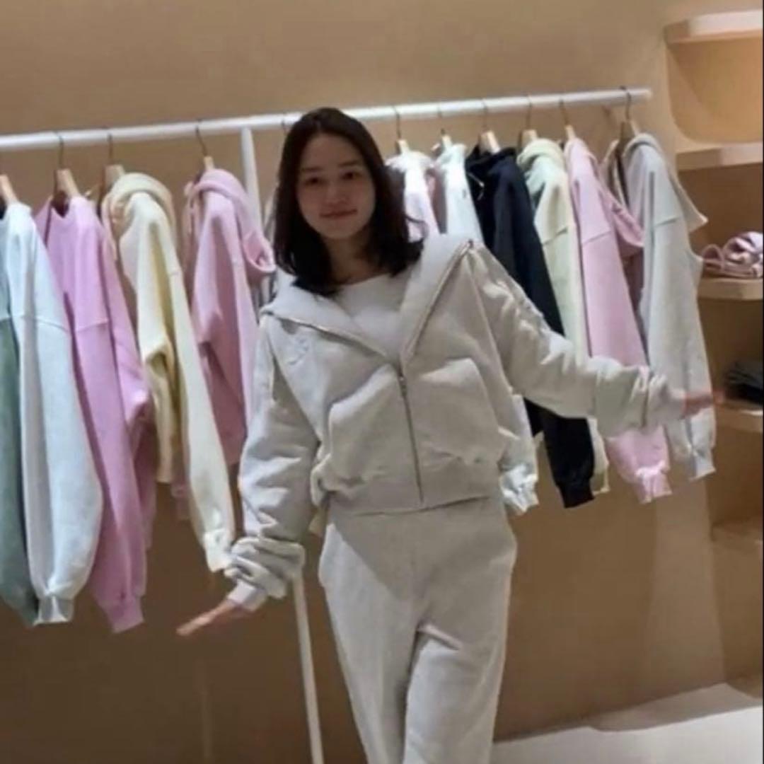 searoomlynn 限定Volume Sweat Zipフーディー パンツ - メルカリ