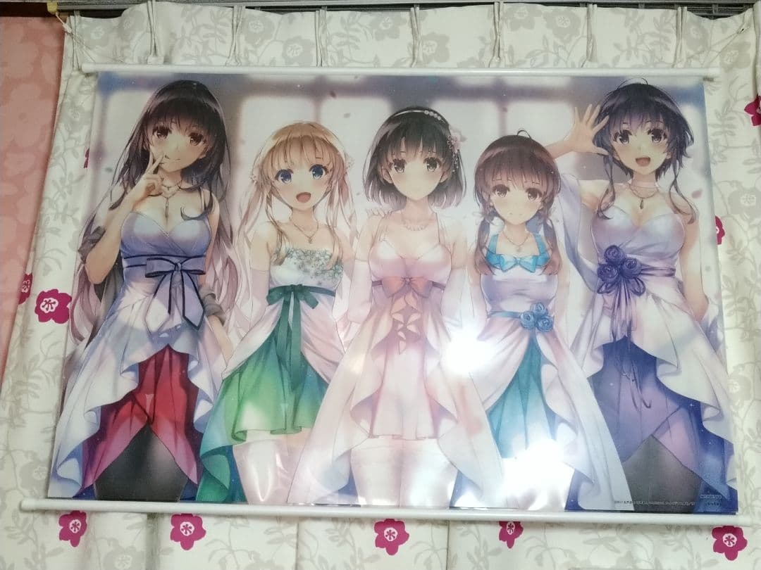 M2様専用】冴えない彼女の育てかた♭ 描下ろしおめくりB1タペストリー