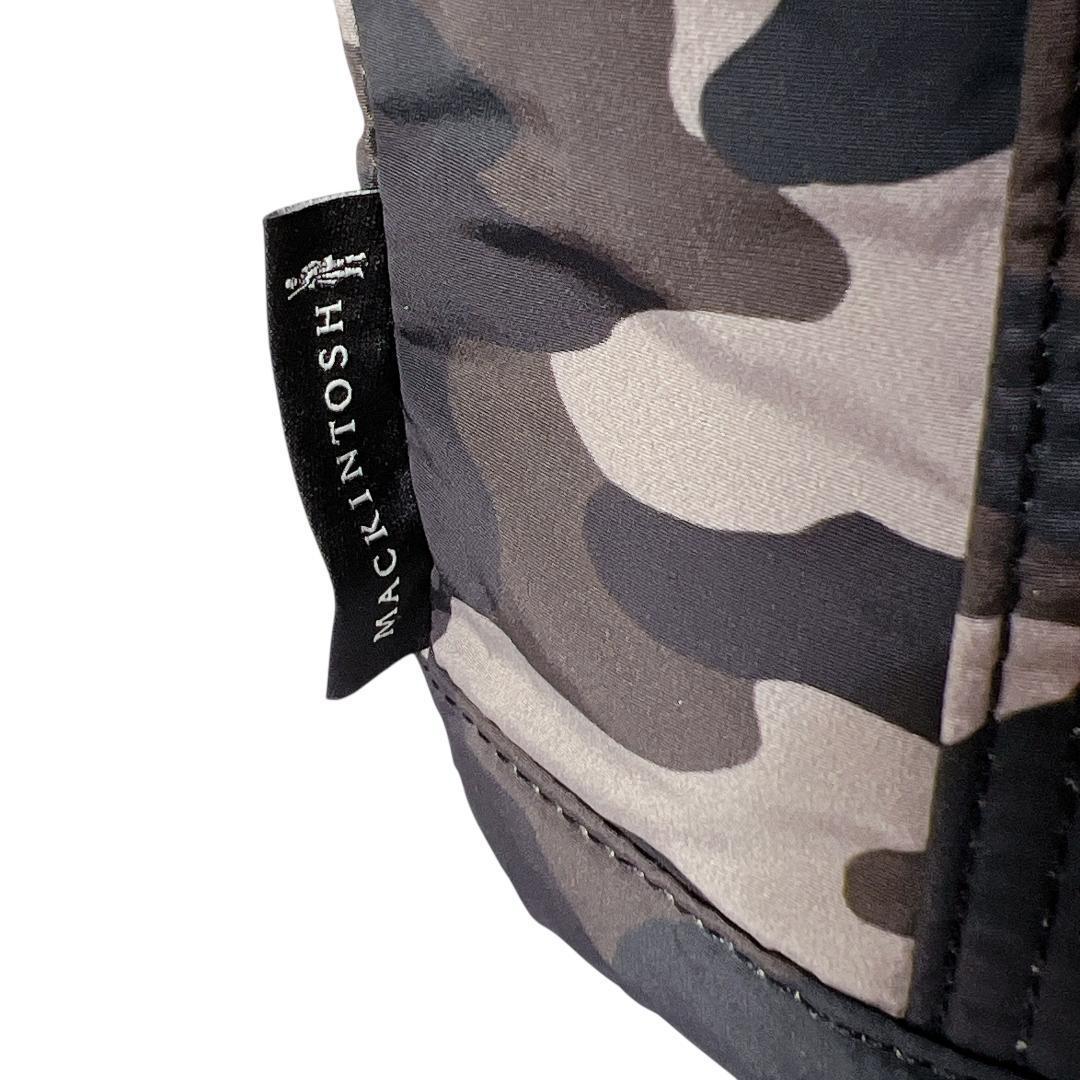 マッキントッシュ ポーター 2WAYバケツバッグ 茶 黒 カモフラ柄