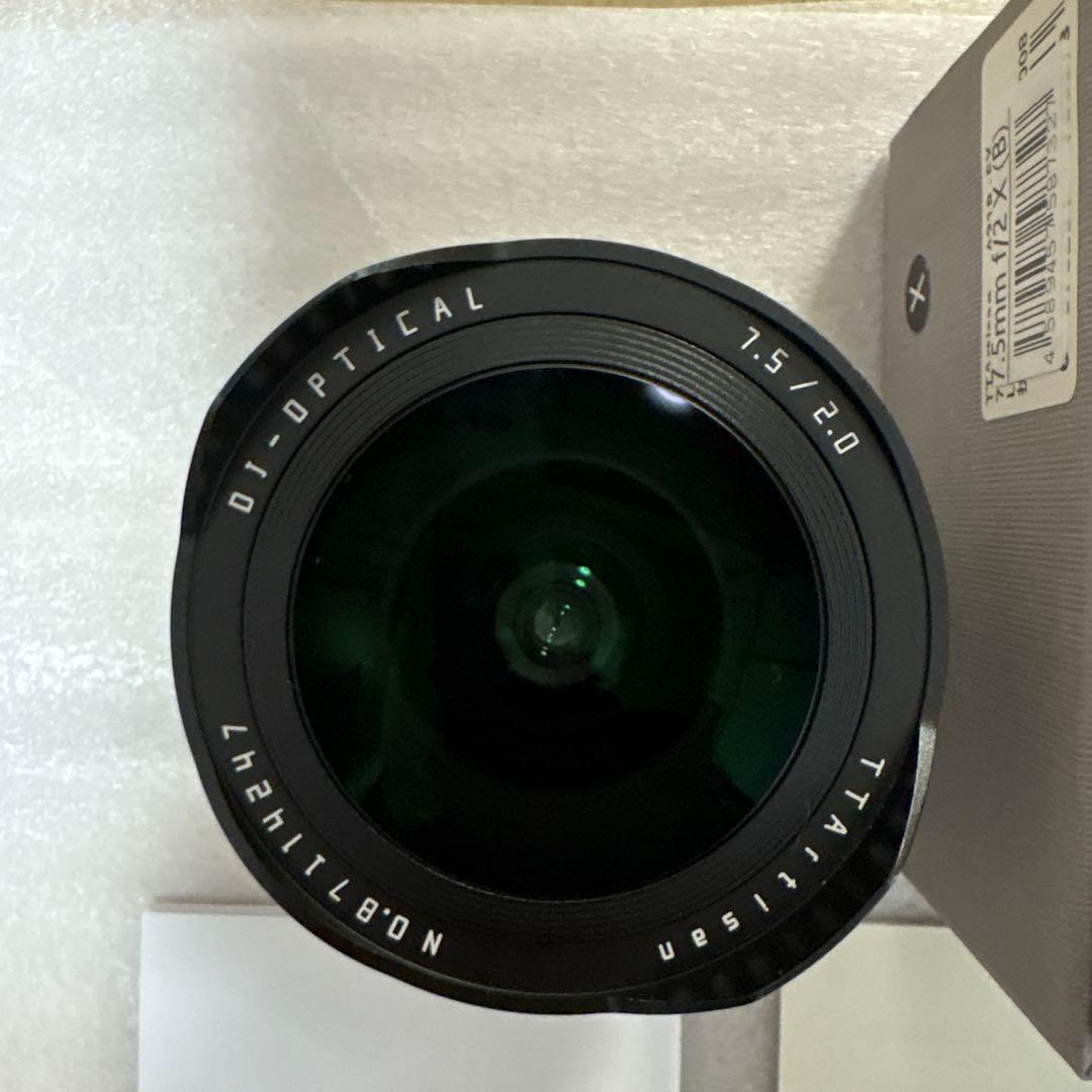 TTArtisan 7.5mm f/2 C 単焦点魚眼レンズ