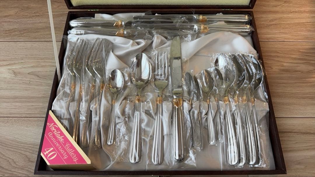 Noritake 20点カトラリーセット 未使用 ノリタケ カトラリーセット パレス ディナー デザート 20本