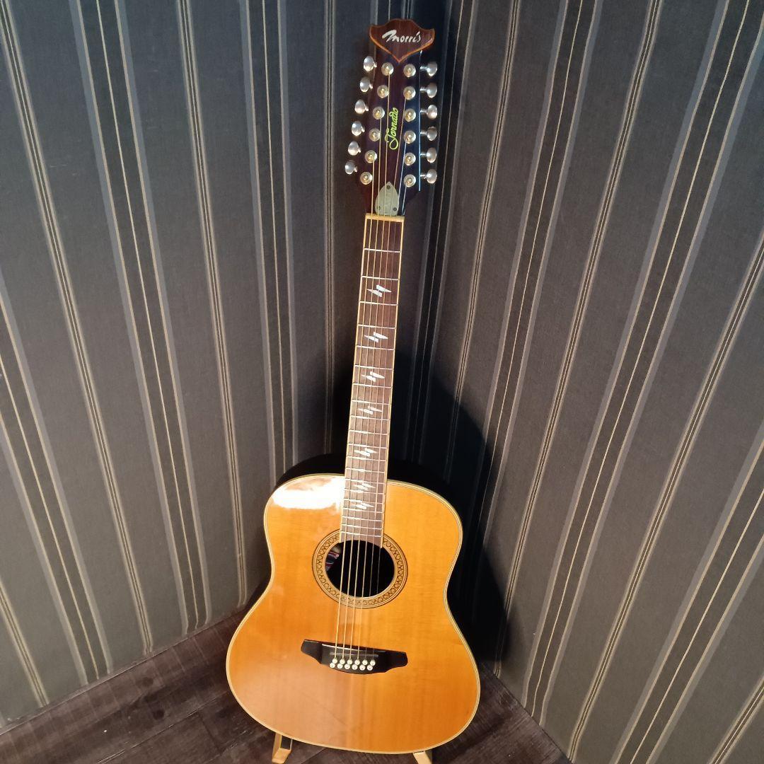 希少 morris モーリス GXX-12 エレアコ 12弦 ギター アコギ - メルカリ