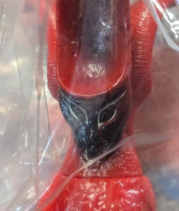 バイラス（日東復刻・マルサン）未開封ソフビフィギュア＋書籍「ガメラ