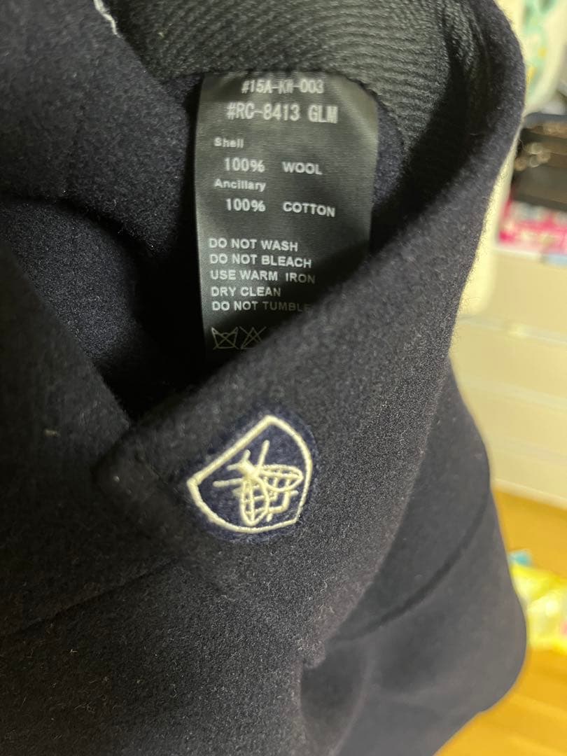 美品】ORCIVAL オーシバル ダッフルコート ネイビー L フランス製