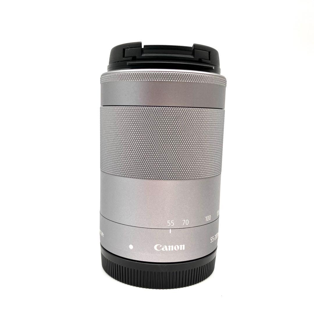 Canon EF-M 55-200mm F4.5-6.3 IS STM シルバー - メルカリ