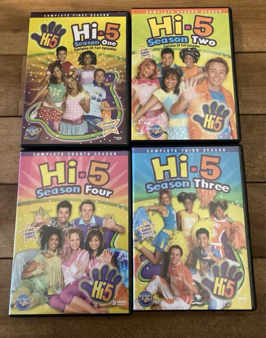 子ども英語 おうち英語Hi-5CompleteSeriesBOX DVD12枚