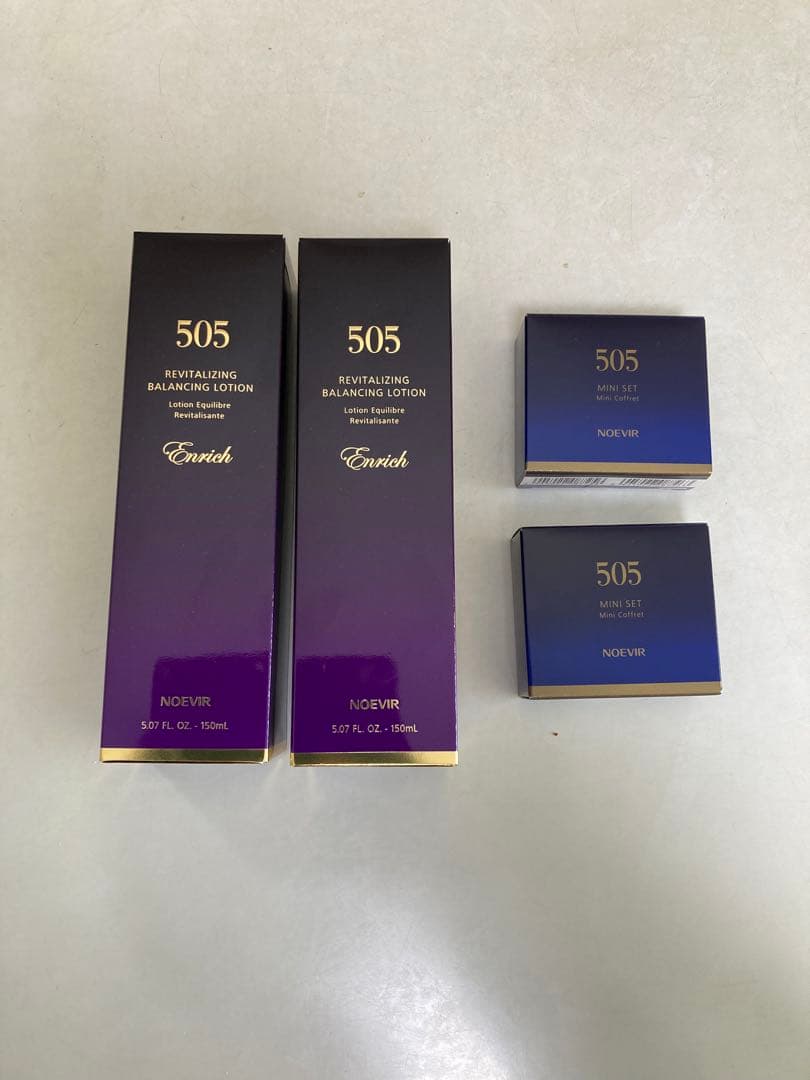 Ｃノエビア505エンリッチローション2本&505ミニサンプル2個 基幹エイジングケアシリーズ『ノエビア 505』から、より濃密な化粧水