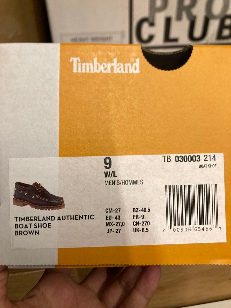 ティンバーランド スリーアイ(3eye) クラシックラグ 9(27.0cm)