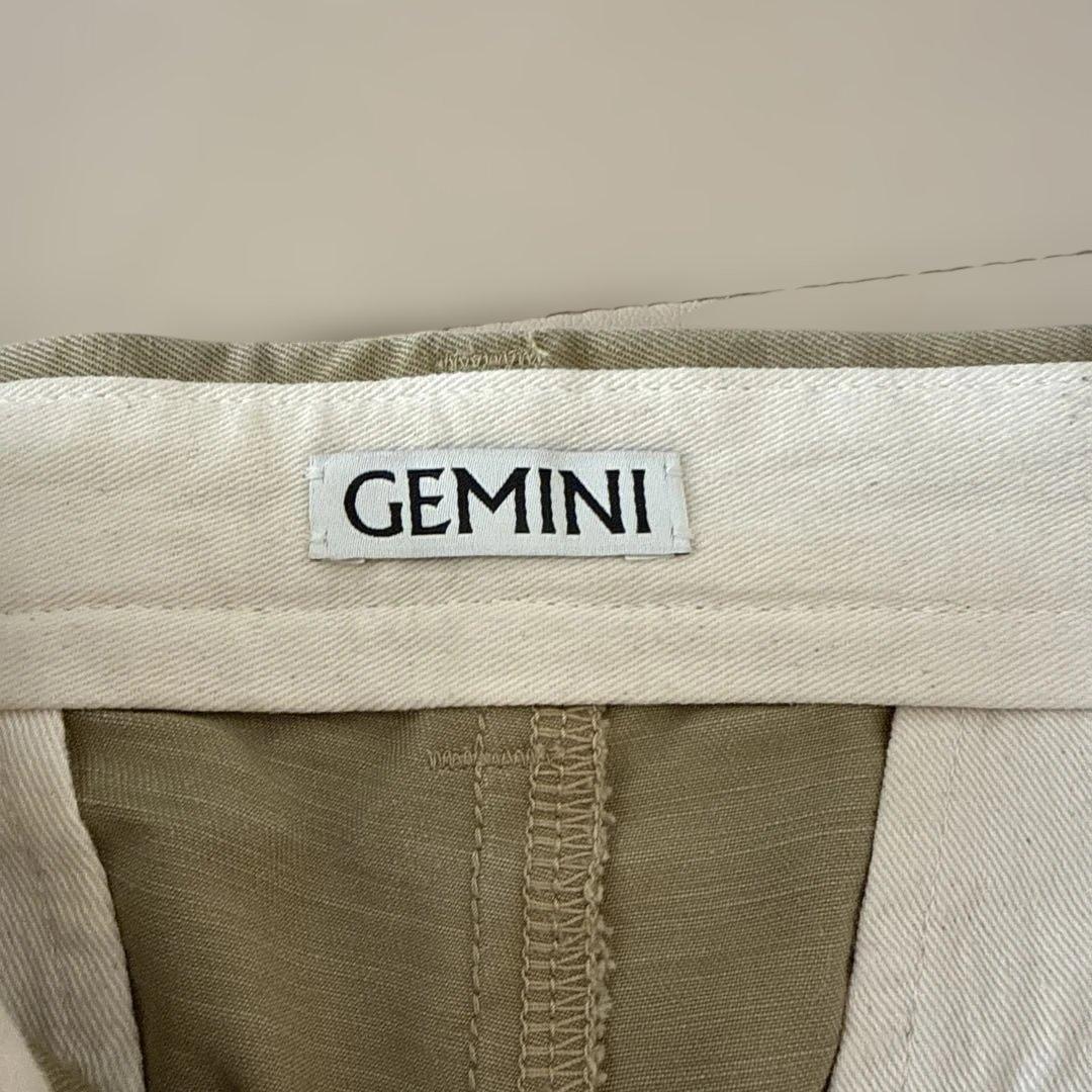 Whim Gazette 【GEMINI】 テーパードパンツ 38 ベージュ - メルカリ