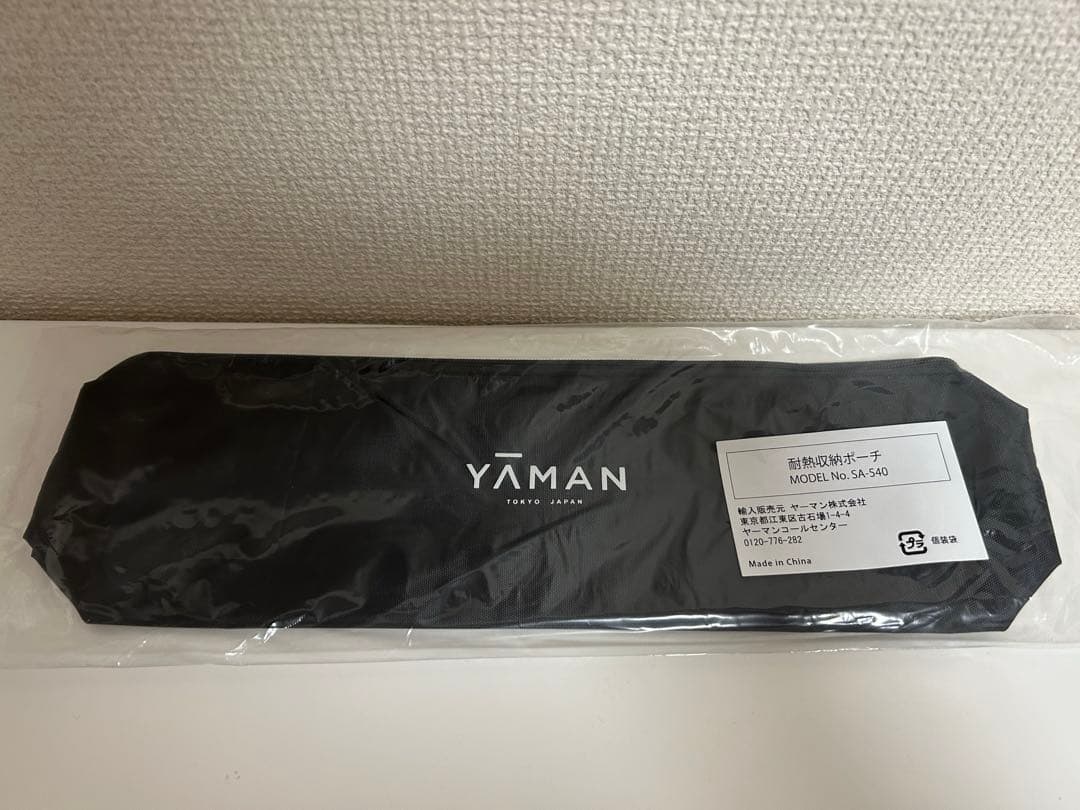 新品】ポーチ付 ヤーマンYA-MAN スムースアイロンフォトイオン ネイビー