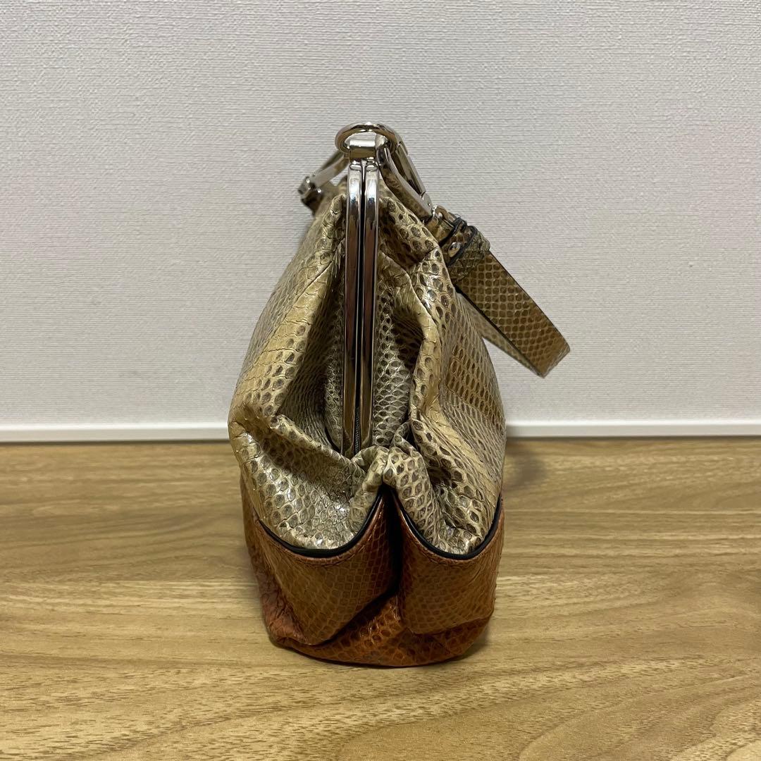 《極美品》MARNI （マルニ ）レザー セミショルダーバッグ ブラウン系