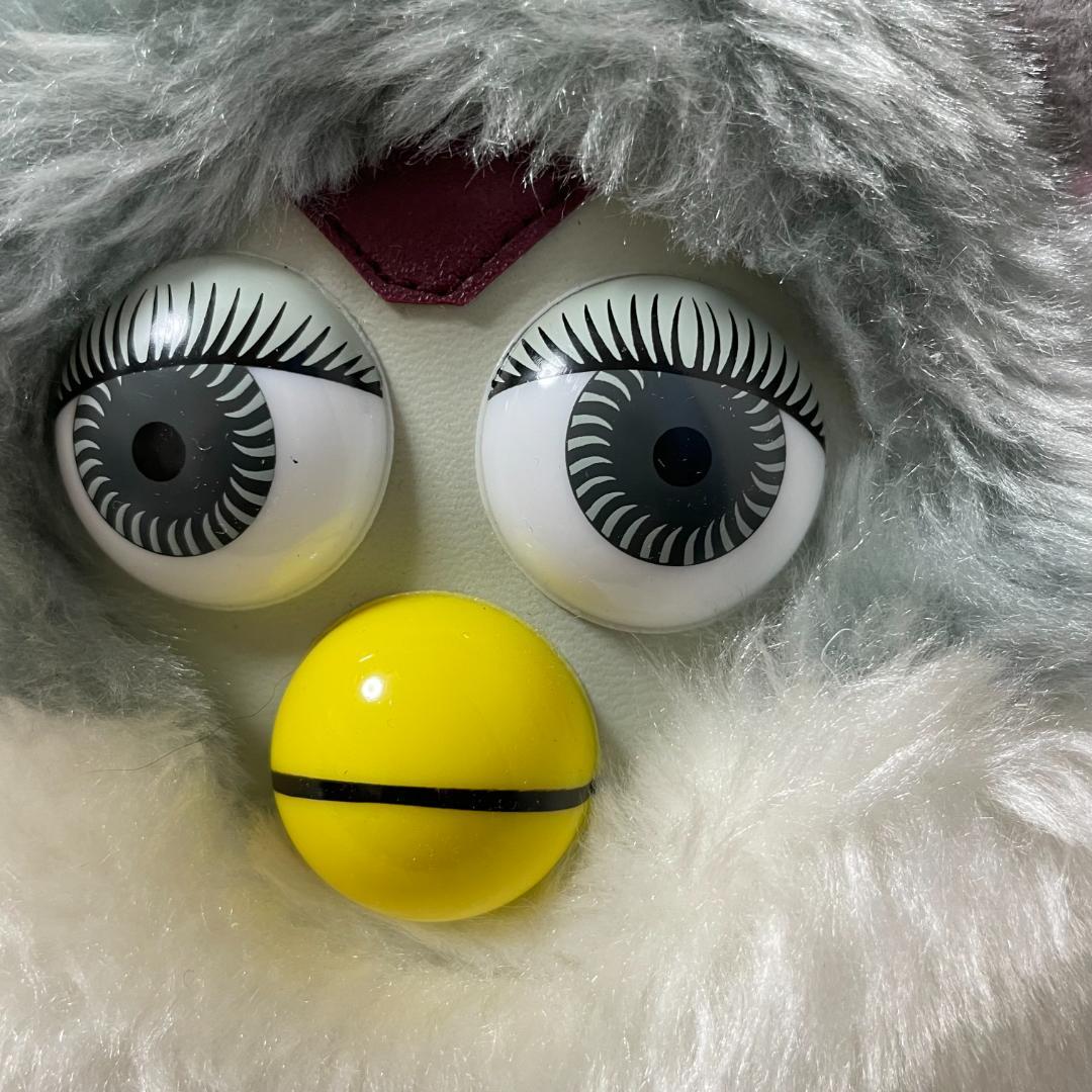 ファービー 初代 リュック バックパック 鞄 furby グレー - メルカリ