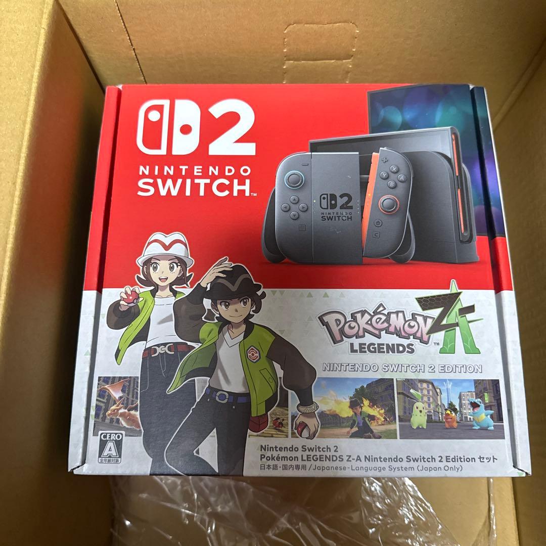 Switch2 ポケモン レジェンズza セット 同梱版 - メルカリ