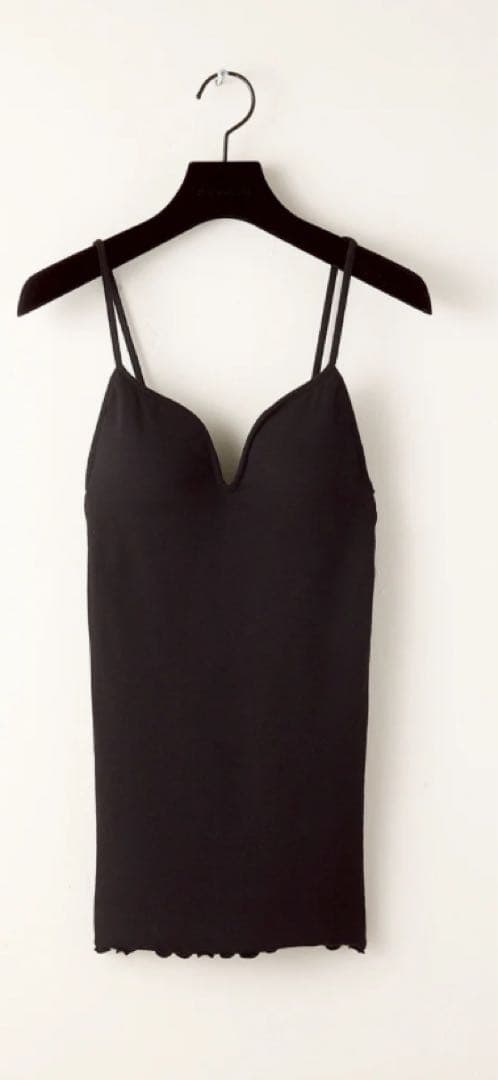 THE NEWHOUSE PEONY CAMISOLE ブラック、ベージュ