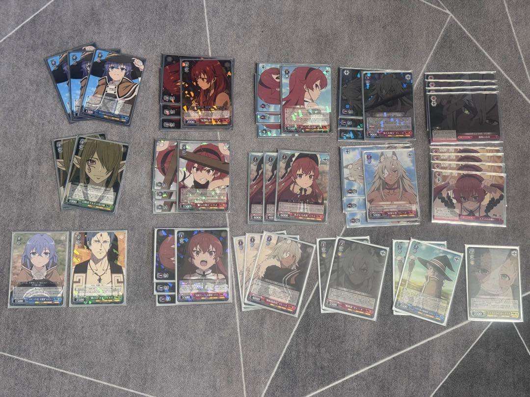 WS無職転生 8電源デッキ（パーツ・スリーブ付き）