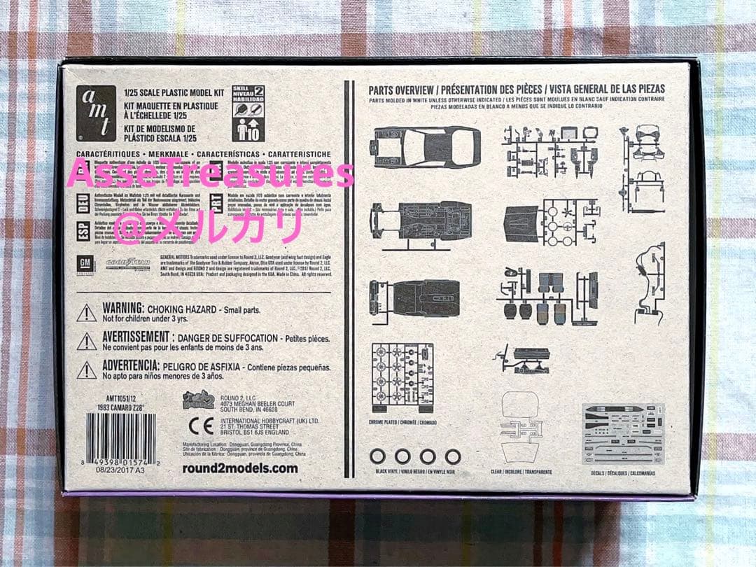 amt 1/25 シボレーカマロ Z28 1983年型 Chevy Camaro - メルカリ