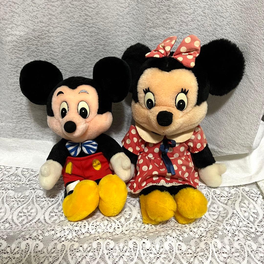 東京 サンアンドスター ディズニー ミッキー&ミニーマウス ぬいぐるみ
