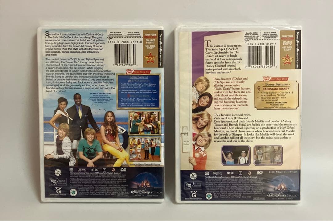 未開封・DVD　The Suite Life　スイート・ライフ　2枚セット