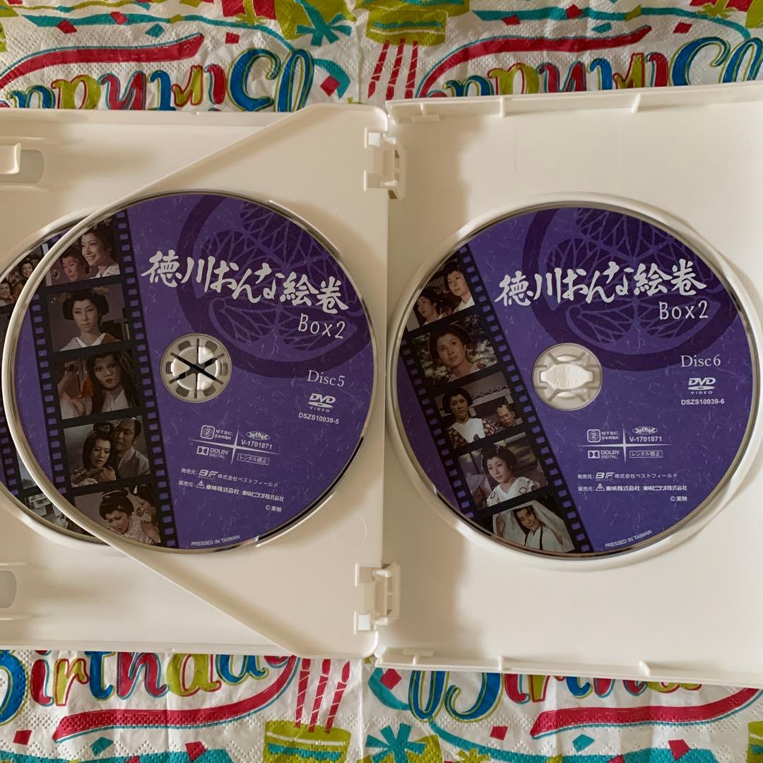 徳川おんな絵巻 DVD(BOX1 〜BOX2)デジタルリマスター版6枚組+６枚組