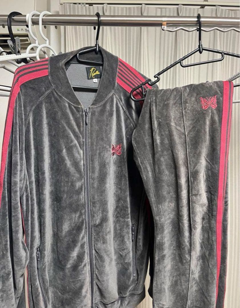 Needles ベロア ジャージ セットアップ watson bark 着用 - メルカリ