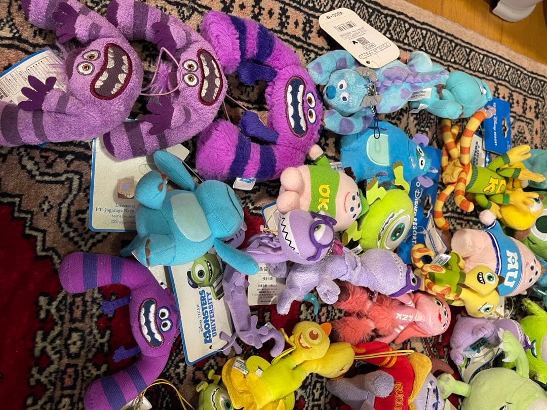 ディズニー モンスターズインク MU ぬいぐるみ プラッシュ 大量