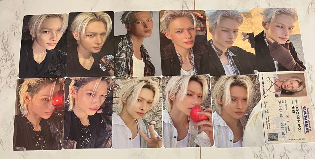 ENHYPEN ニキ VANISH トレカ セット まとめ売り - メルカリ