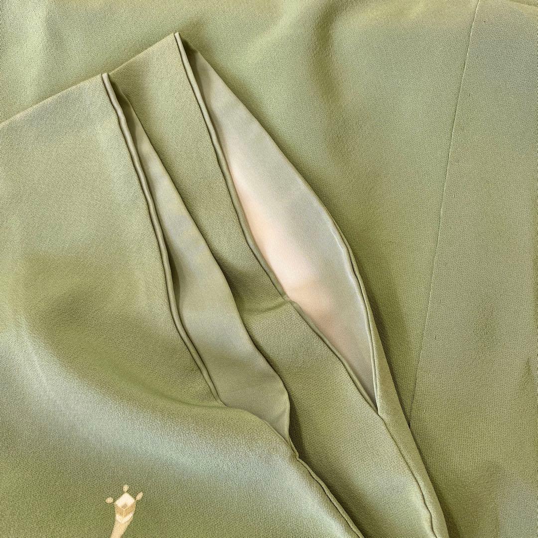 ⭐︎K1007 美品 逸品 上品 金彩加工 宝尽くし 正絹 訪問着 - メルカリ