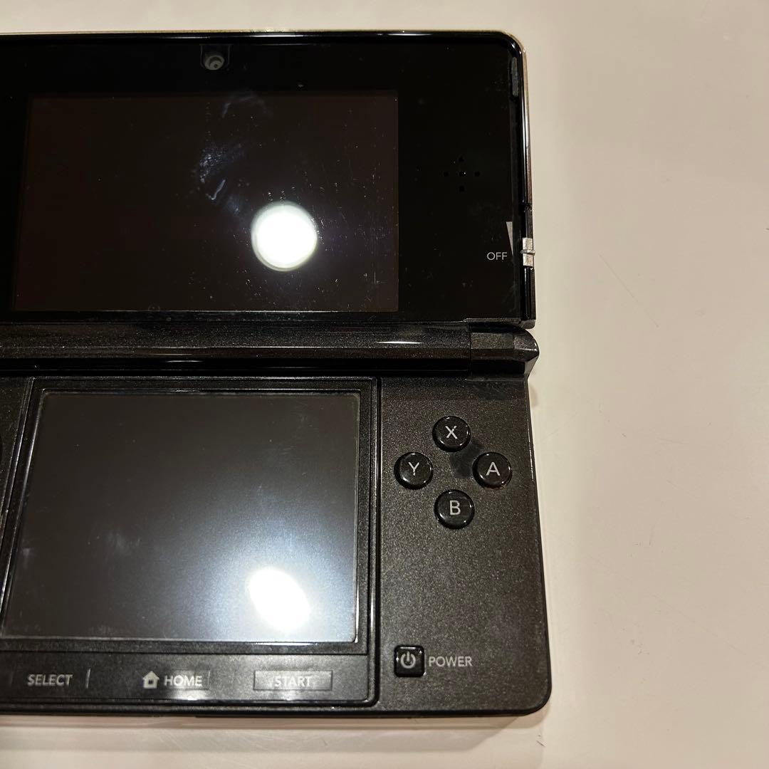 ニンテンドー3DS ブラック 本体 充電器、ポケットモンスターX 付き