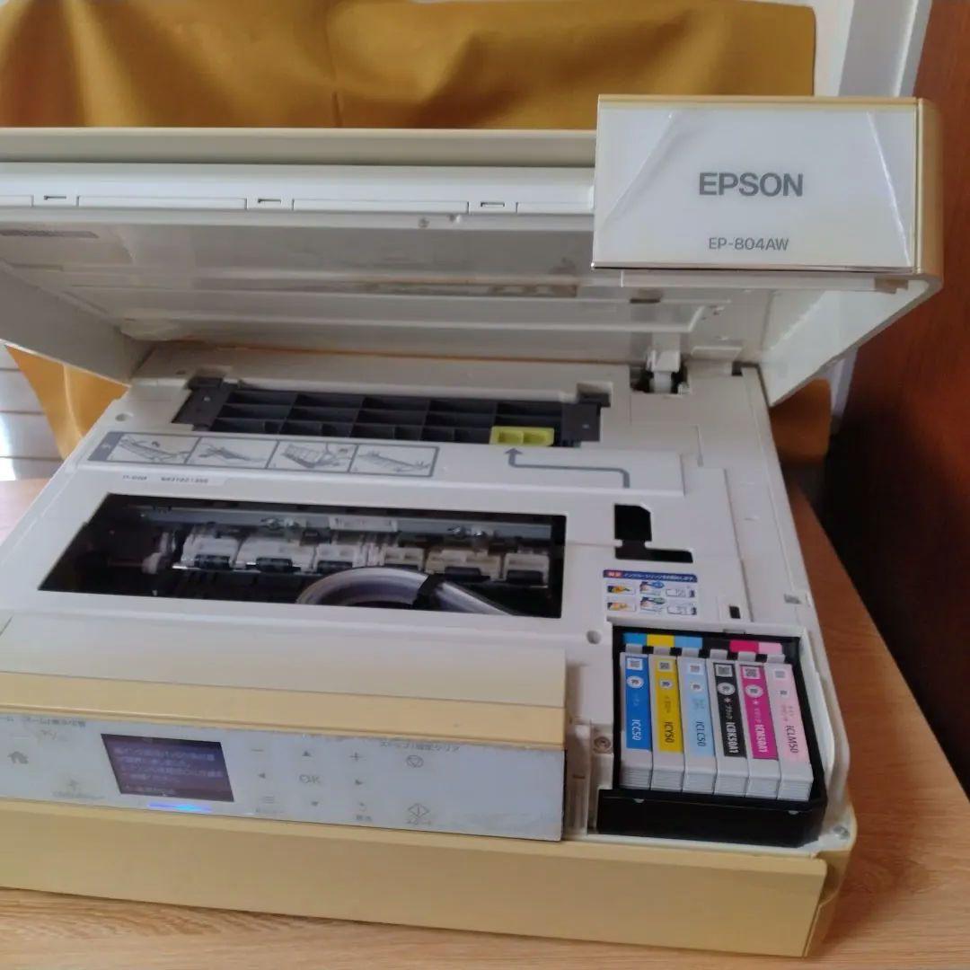 エプソンプリンター カラリオ EP -804AW エラー表示 ジャンク品扱い