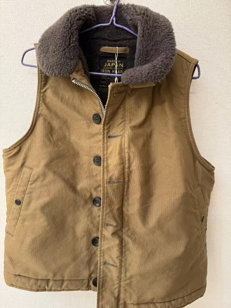 IRON HEART フリースライニング ベスト ポラーテック(R)フリースベスト／ブラック – IRON HEART