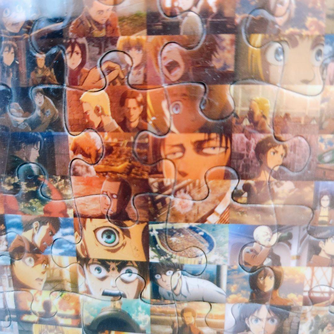 完成品 額付き 進撃の巨人 モザイクアートジグソーパズル 希少 - メルカリ