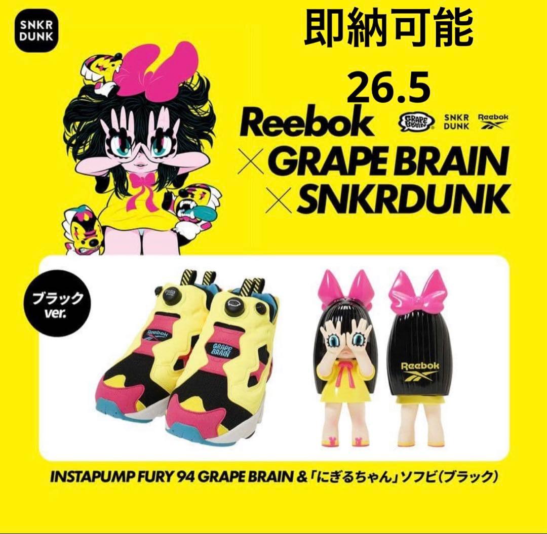 Reebok INSTAPUMP FURY 94 GRAPE BRAIN - 靴最高 の