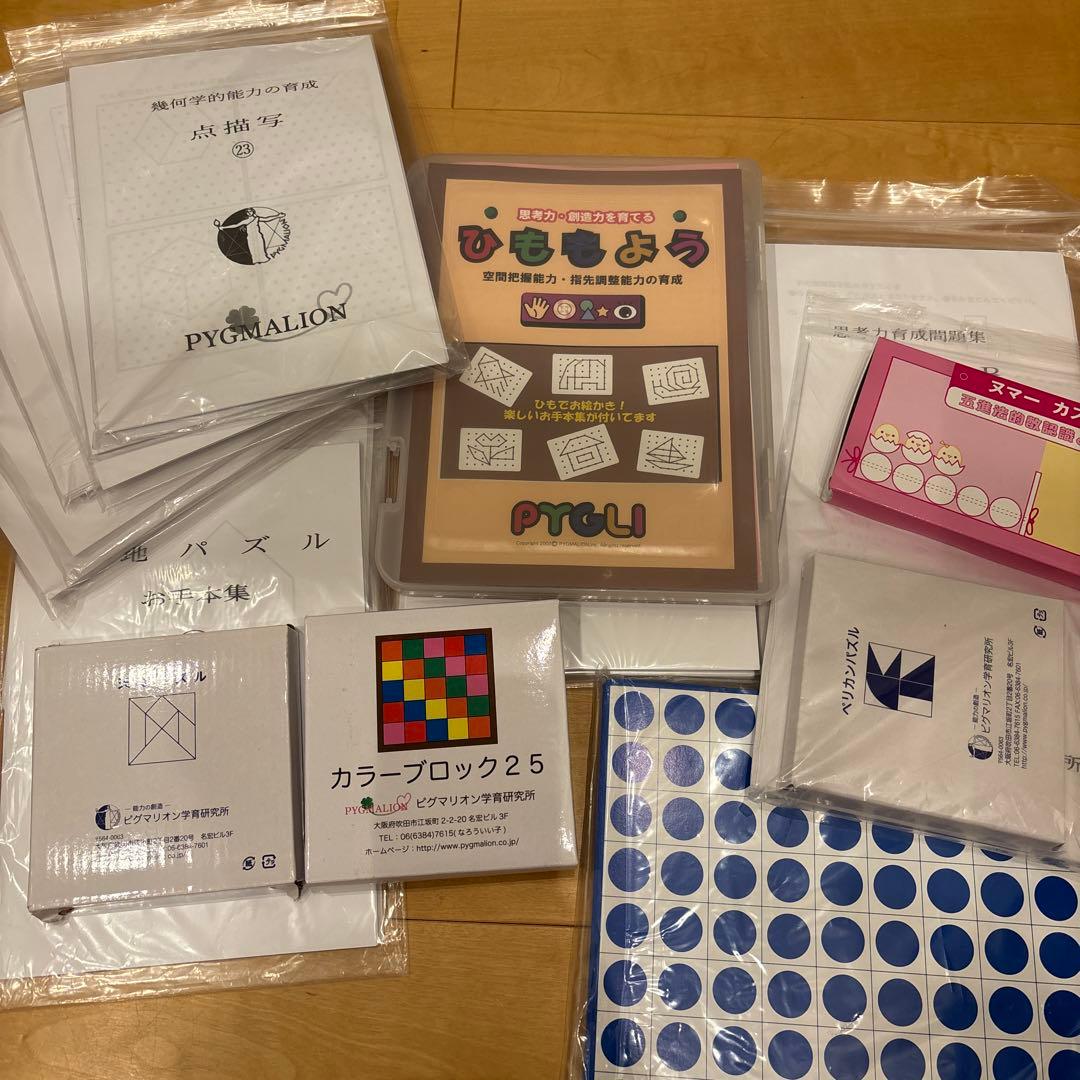 書き込みなし・美品】ピグマリオン 知育教材 豪華セット！第4グレード