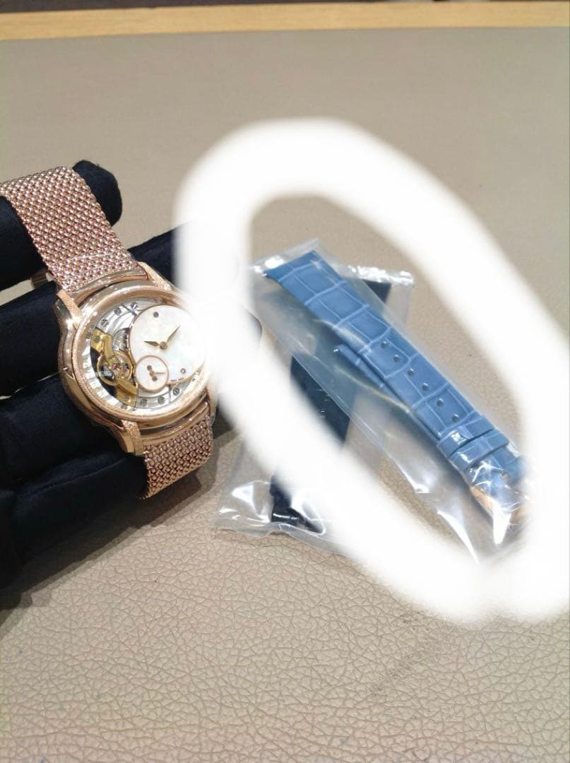 未使用品】オーデマピゲ ミレネリー ターコイズ クロコダイル 時計