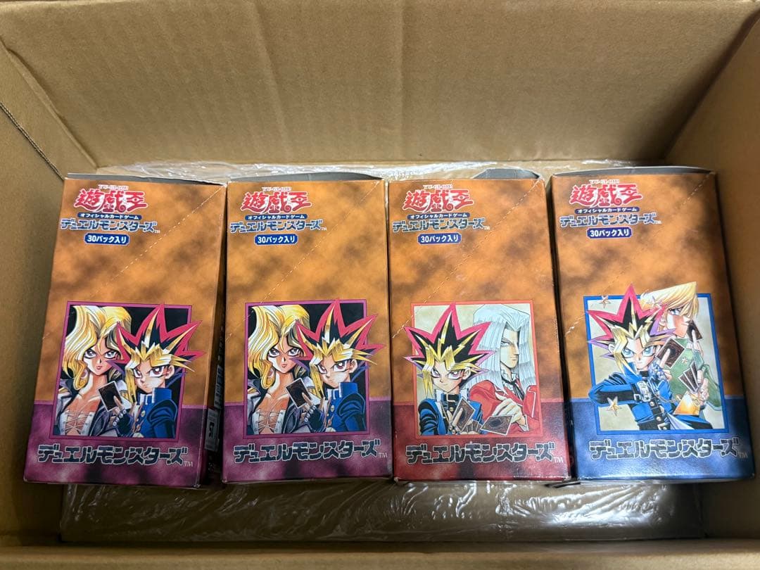 遊戯王 初期 空き箱vol2,4,6と2期空き箱2つ おまけノーマル