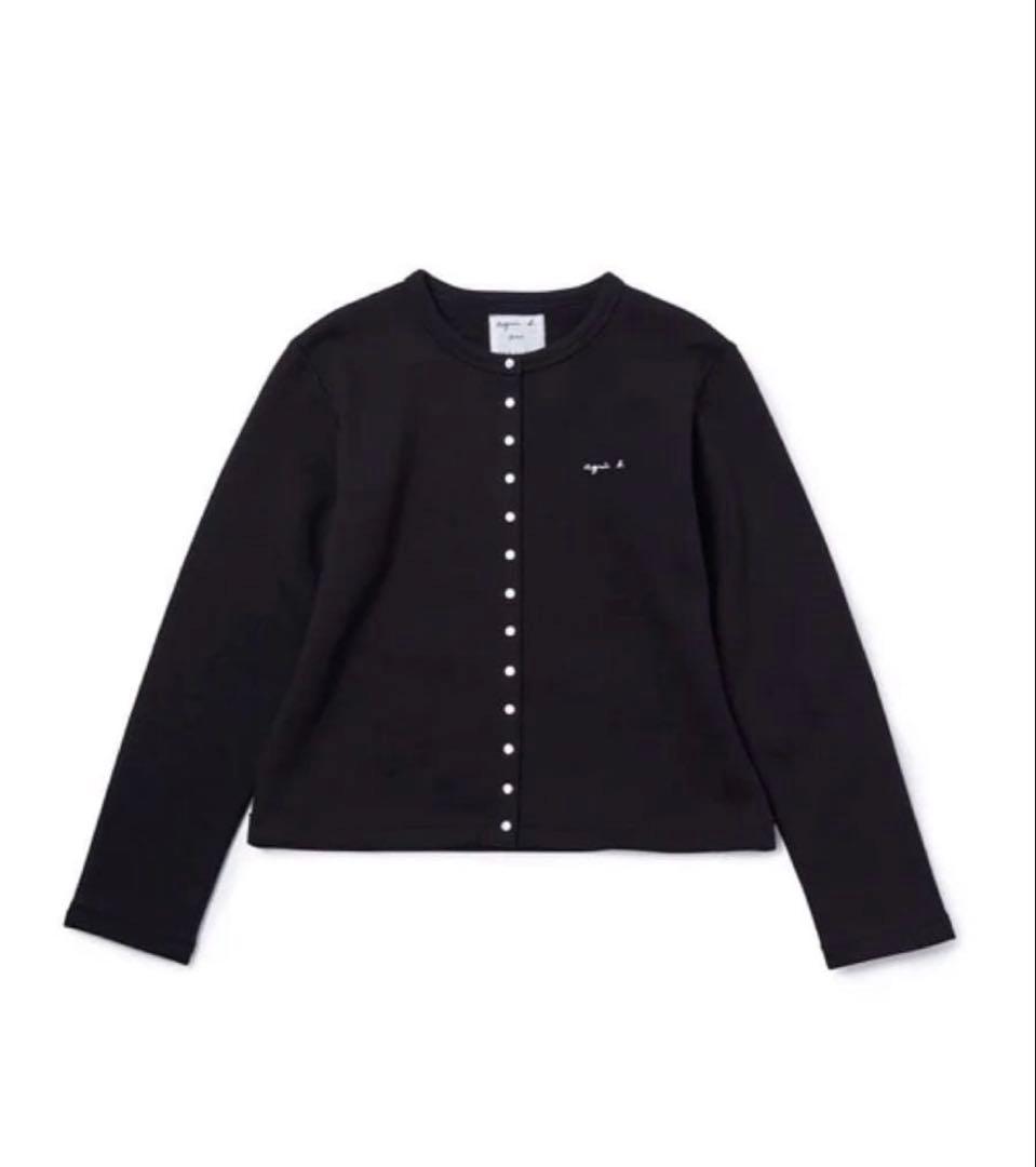 新品 agnes b.× ADAM ET ROPE裏起毛 カーディガン