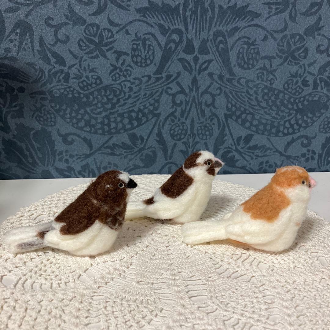 リクエストNO.2610☆十姉妹☆実物大☆6点セット