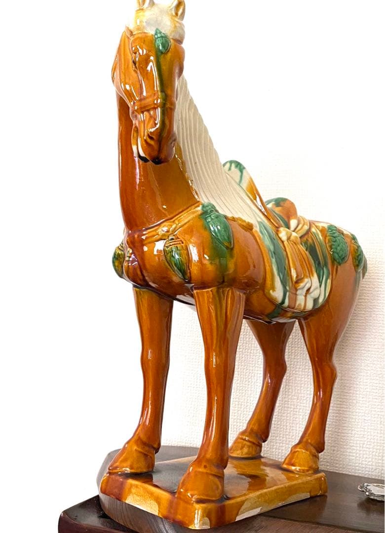 唐三彩 千里馬彫塑像 東京国立博物館 - 1089ブログ