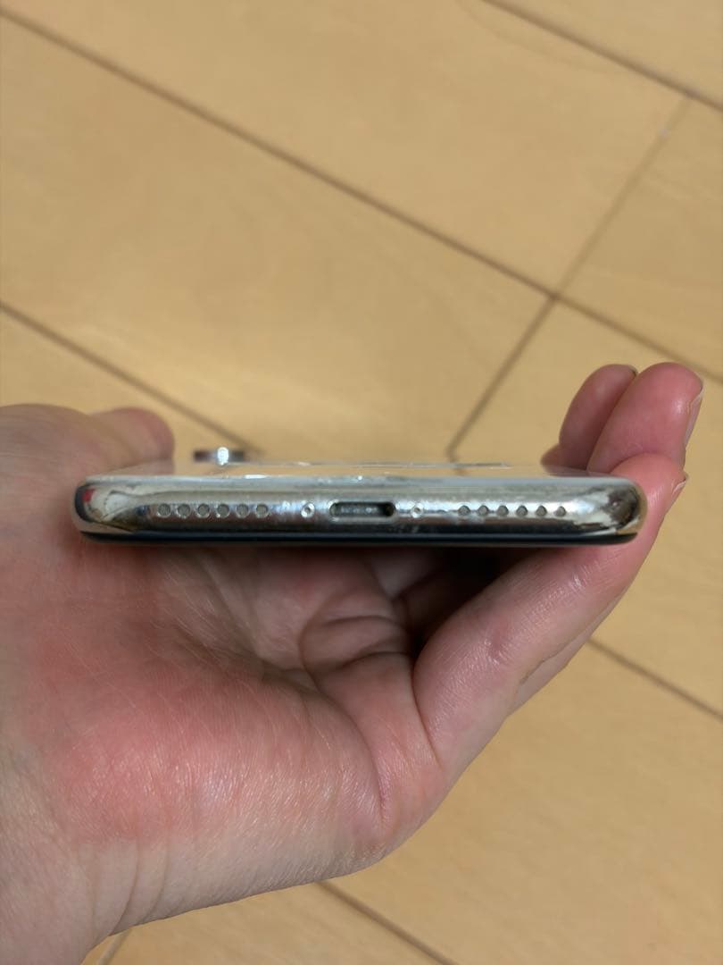 iPhoneX 256GB 背面割れあり